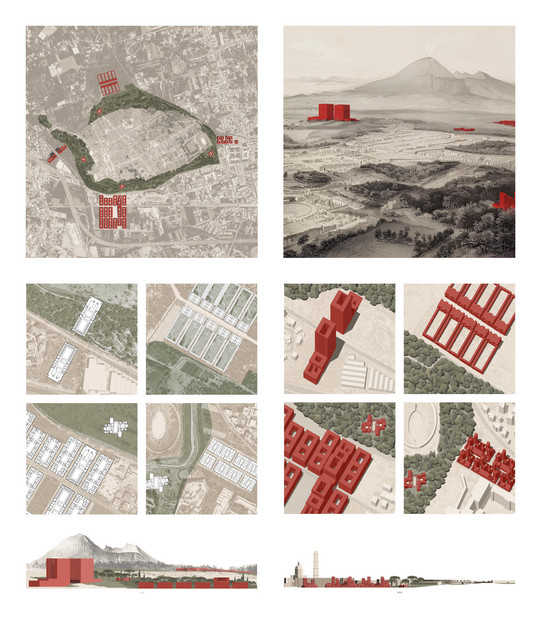 Studentische Arbeit der Sommerakademie 2023 - Learning from Pompeii