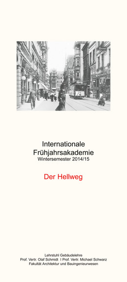 Titelplakat der Internationalen Frühjahrsakademie "Der Hellweg"