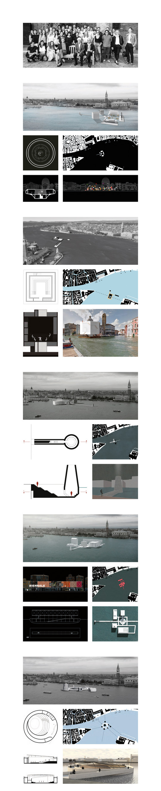 Studentische Arbeiten der Sommerakademie 2017 in Venedig