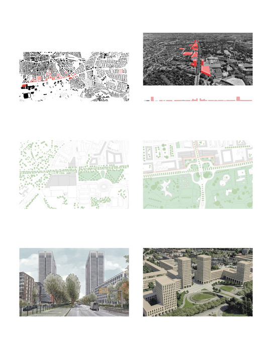 Studentische Arbeiten des Workshops "Internationale Frühjahrsakademie 2026 - High-Rises"