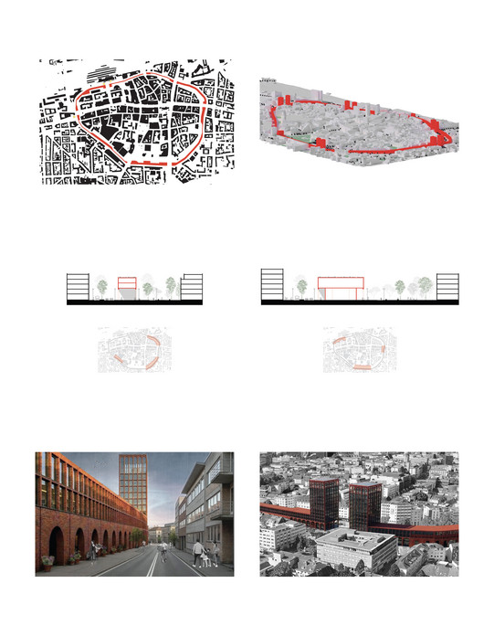 Studentische Arbeiten des Workshops "Internationale Frühjahrsakademie 2026 - High-Rises"