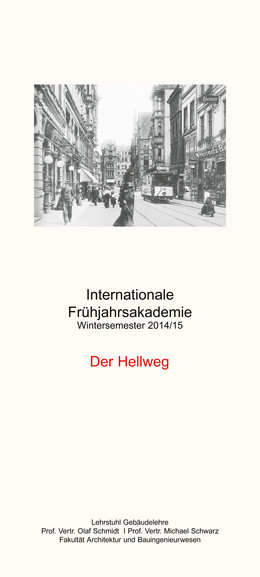 Titelplakat der Internationalen Frühjahrsakademie "Der Hellweg"