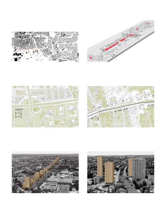 Studentische Arbeiten des Workshops "Internationale Frühjahrsakademie 2026 - High-Rises"
