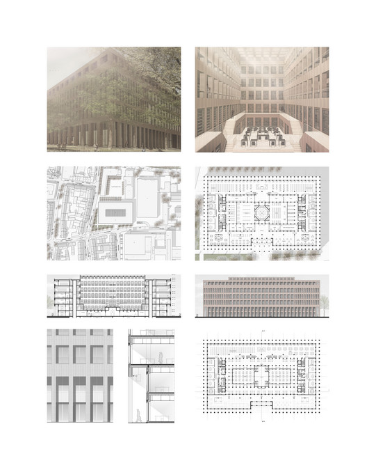 Überblick über die Masterarbeit von Damla Cicek im Zuge der Masterthesis "Stadtbibliothek zu Köln" im Sommersemester 2015 