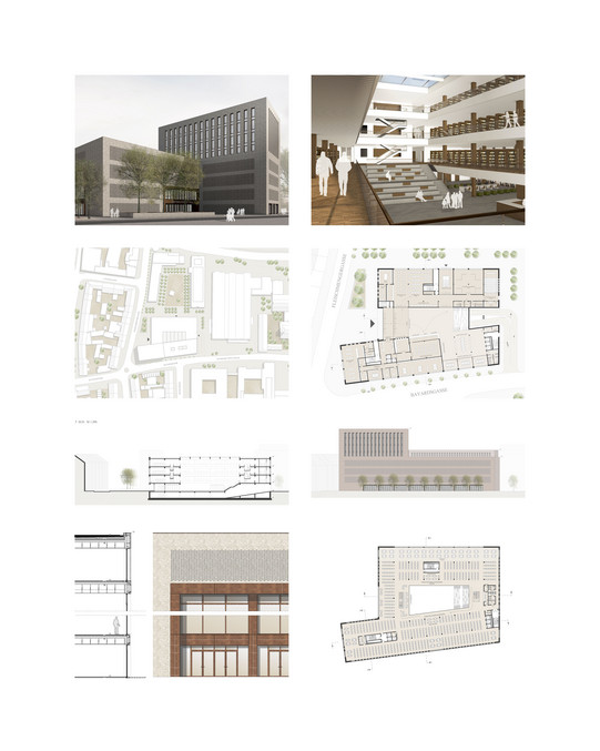 Überblick über die Masterarbeit von Theresa Meyer im Zuge der Masterthesis "Stadtbibliothek zu Köln" im Sommersemester 2015 