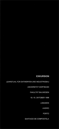 Deckblatt der Publikation "Exkursion Portugal"